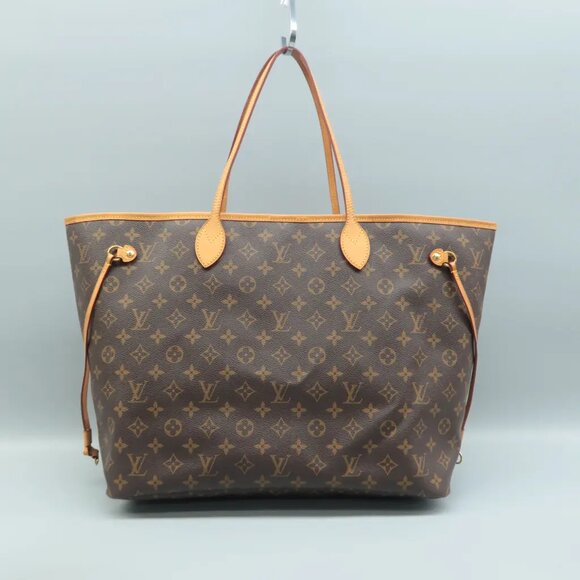100% Authentic Louis Vuitton Neverfull GM W/P Brown Monogram Canvas Shoulder bag - Picture 4 of 12